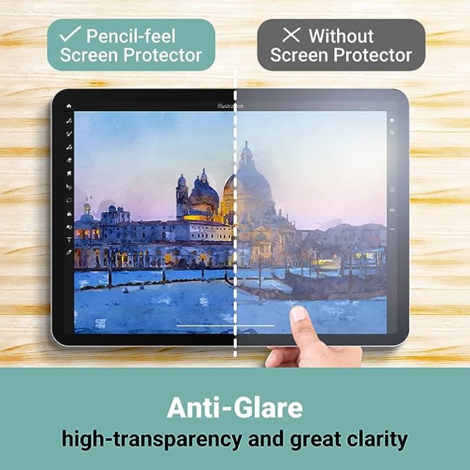 سكرين بروتيكتور إلكوم للرسم لأيباد ميني 6 (2021) - Smooth سكرين بروتيكتور إلكوم للرسم لأيباد ميني 6 (2021) - Smooth