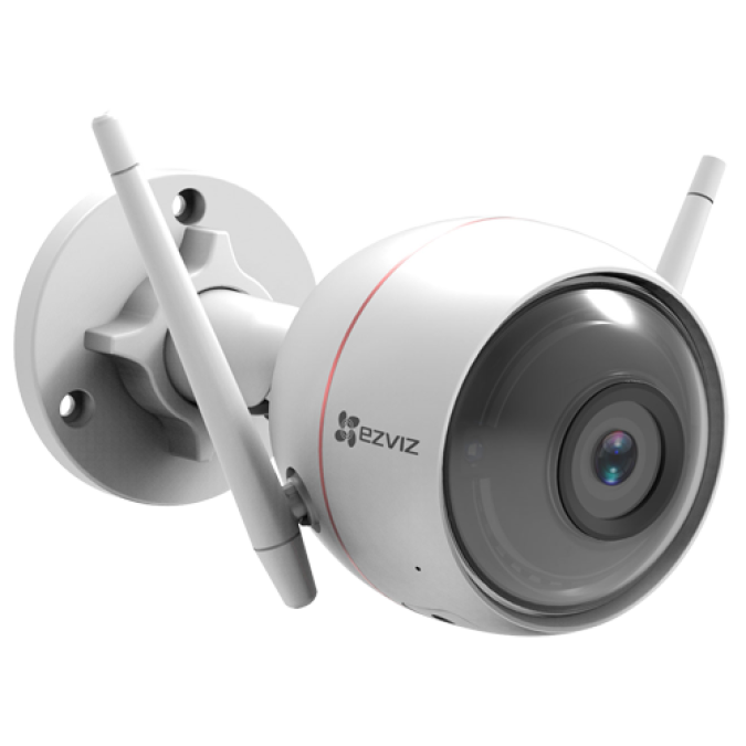 Ezviz C3W ezGuard Wi-Fi Outdoor Security Camera, 2MP, White - Ezviz C3W ezGuard Wi-Fi Outdoor Security Camera, 2MP, White -