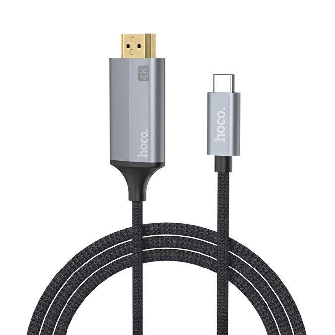 Hoco Cable Type-C to HDMI 4K “UA13” aluminum alloy shell