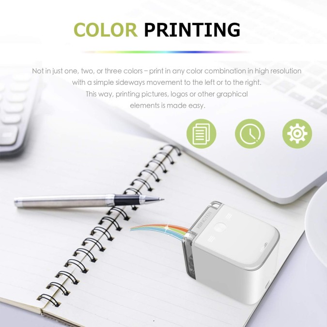 Kongten MBrush Portable Mobile Color Printer
