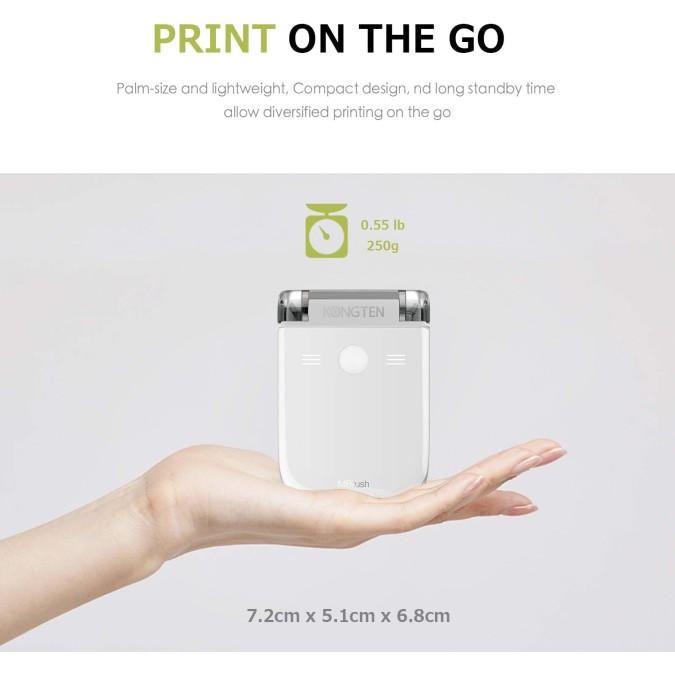 Kongten MBrush Portable Mobile Color Printer