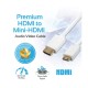 كابل بروميت LinkMate-H2 عالي السرعة من HDMI إلى Mini-HDMI - أبيض